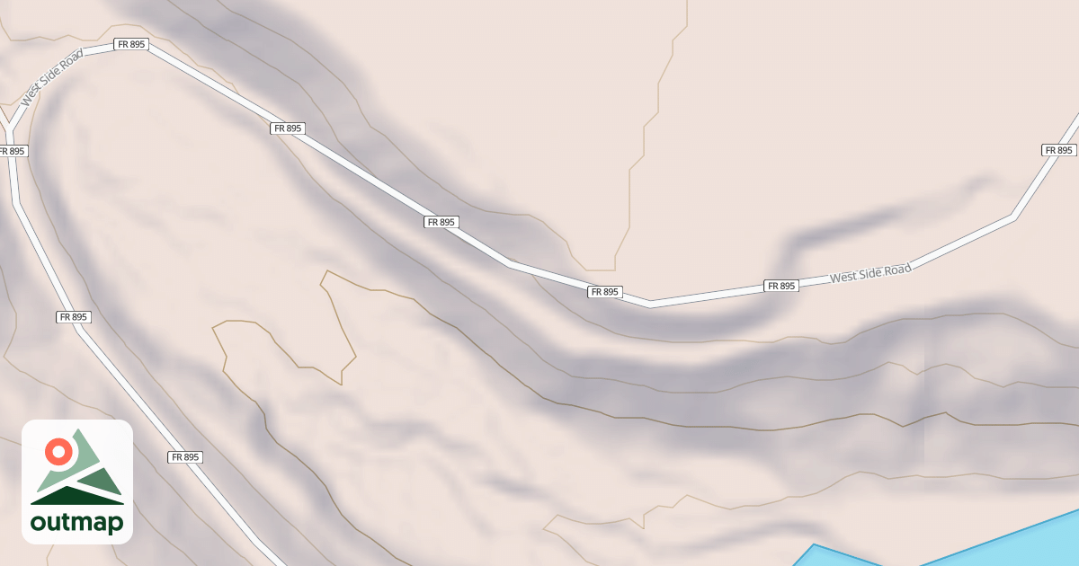 Map of FOREST CREEK CAMPGROUND