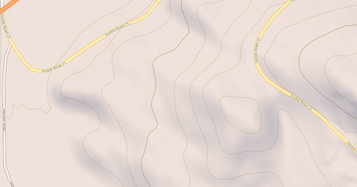 Map preview of JOHNSON CREEK CAMP