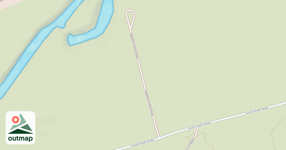 Map of MALLARD POND