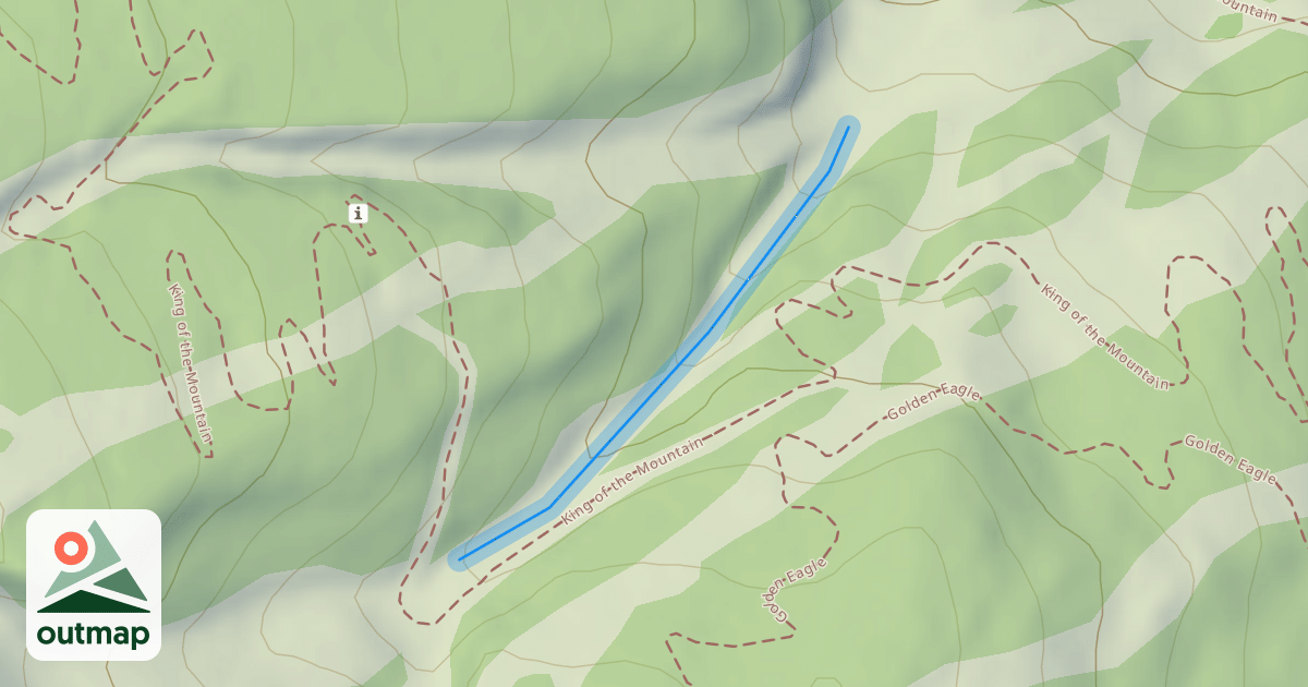 Map of Aspen Narrows