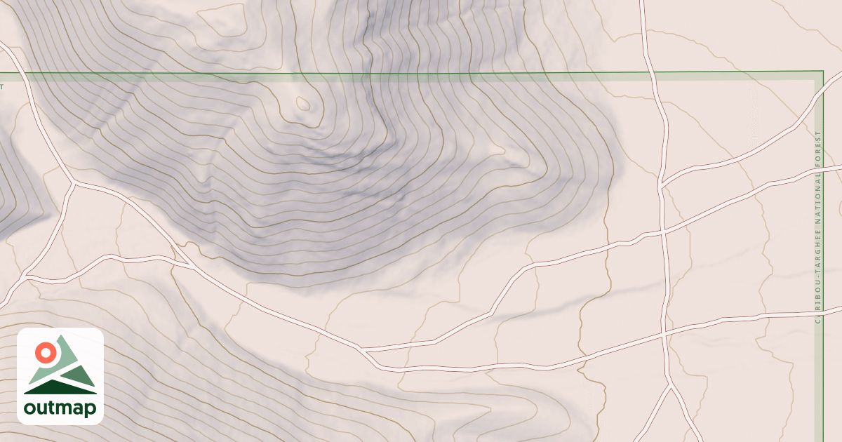 Map of TYLER CANYON
