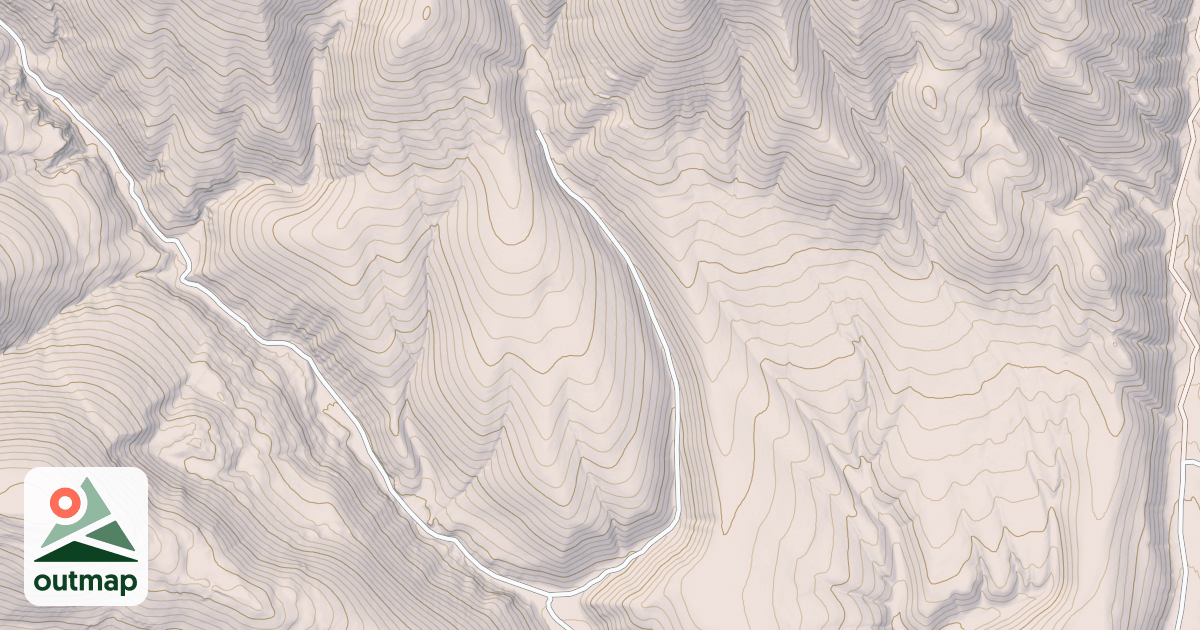 Map of HEART CANYON