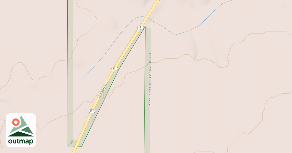 Map of USFS Motor Vehicle Use Map Roads {B6D442FC-AA9D-42CF-A9D9-75CE9ADBC67C}