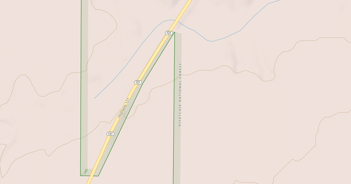 Map preview of USFS Motor Vehicle Use Map Roads {B6D442FC-AA9D-42CF-A9D9-75CE9ADBC67C}