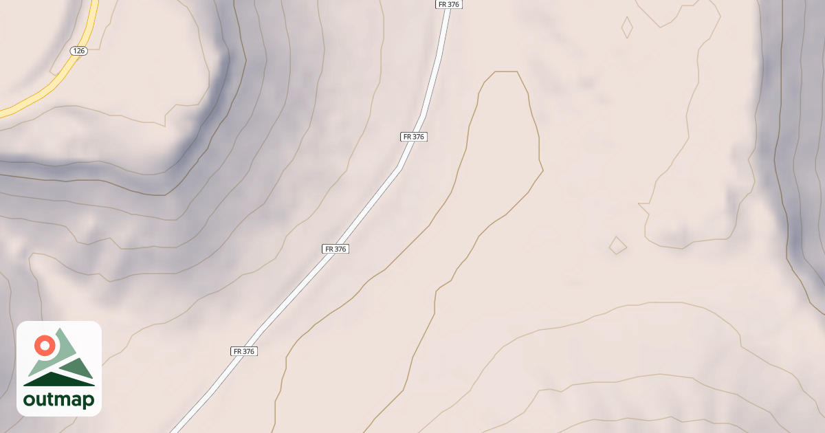 Map of USFS Motor Vehicle Use Map Roads {C85375C2-F24E-414D-93B7-19494E439FFF}