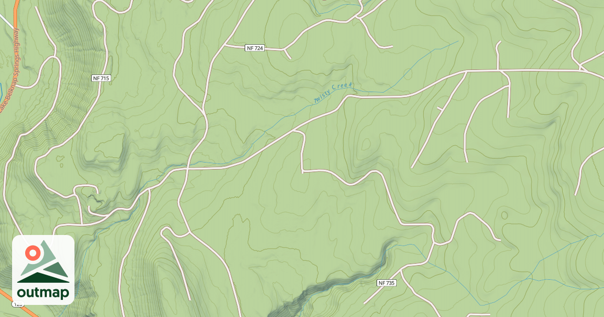 Map of BOULDER CR.