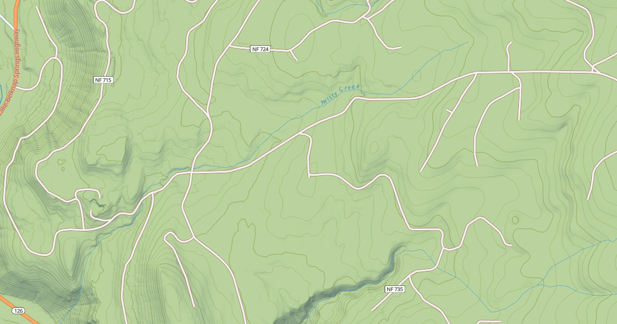 Map preview of BOULDER CR.