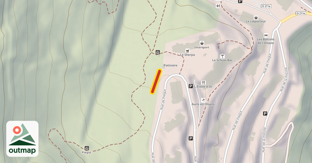 Map of Écureuils