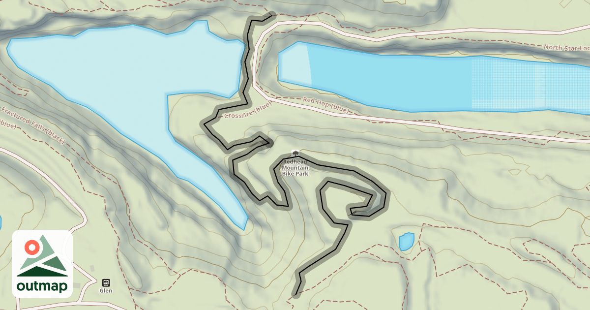 Map of Orange Crush (black)