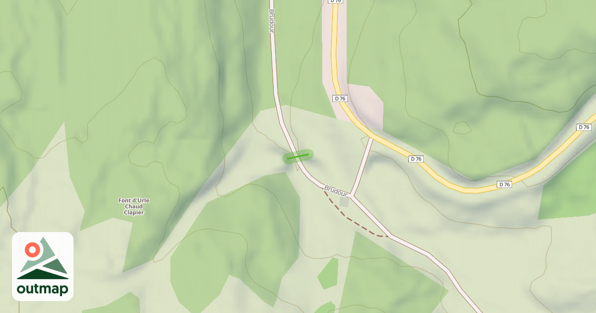 Map of Dolomie