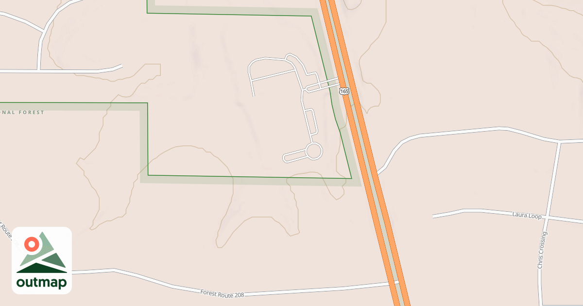 Map of USFS National Forest System Roads {28F86ACB-607B-4638-9D60-DA572054E219}