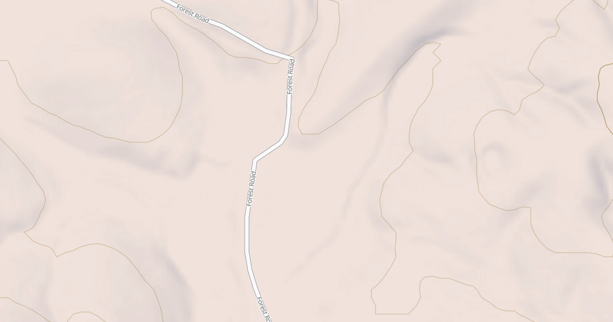 Map preview of USFS National Forest System Roads {035D4787-3169-4B99-9927-352D4F59FA9B}