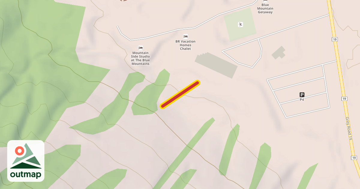 Map of North Rope