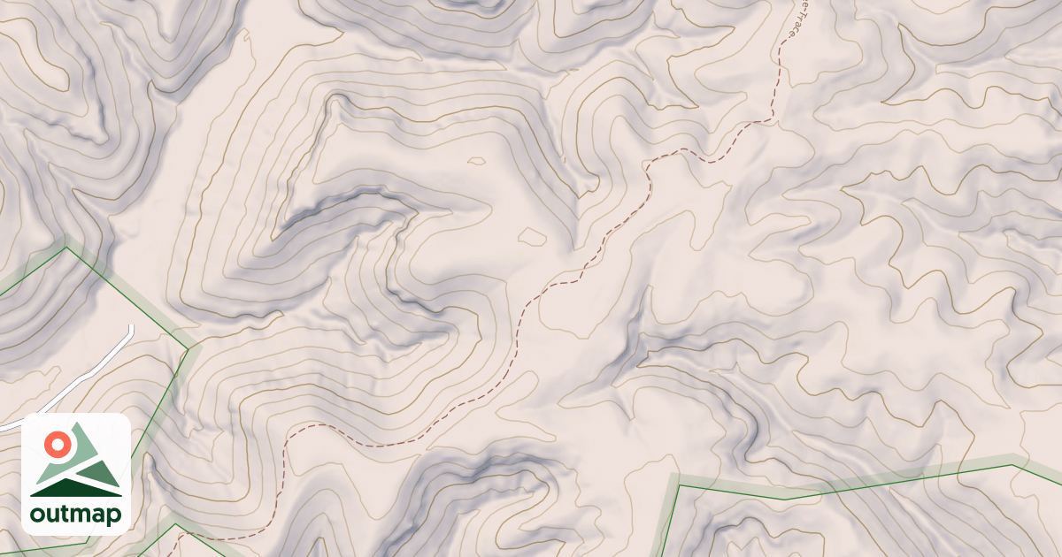Map of Sheltowee Trace