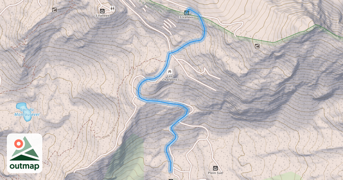 Map of Chardons