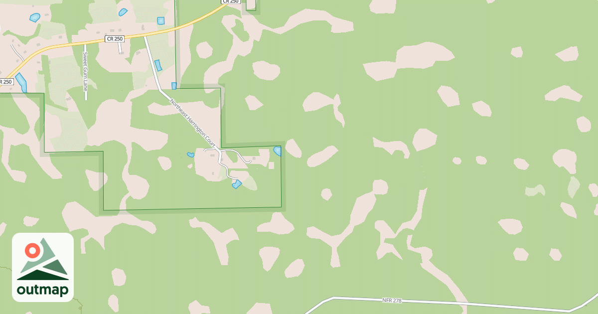 Map of USFS National Forest System Roads {5F1C41FB-1FD2-4255-91F3-69CACDD6B1BF}