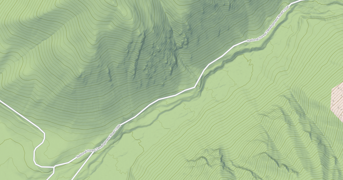 Map preview of EAST FORK ROCK CR
