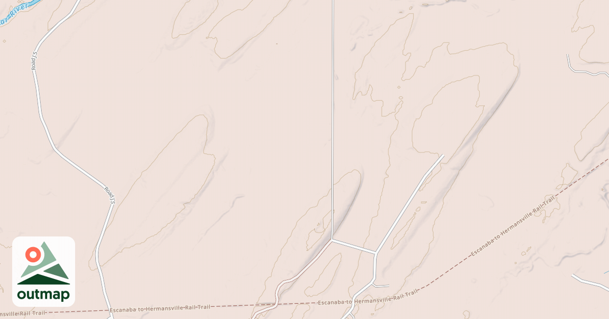 Map of Powers-arnold Route