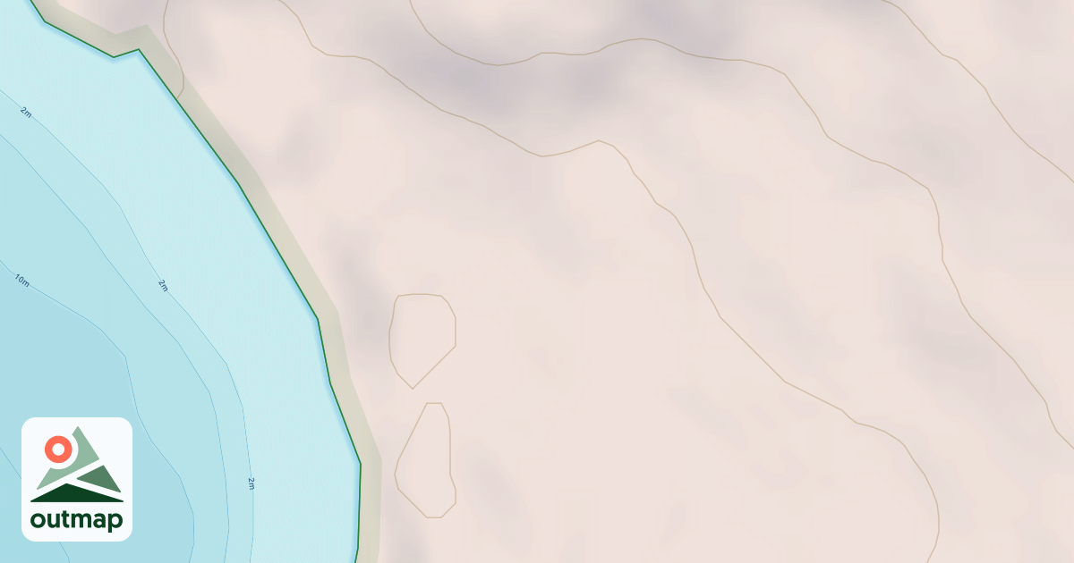 Map of Kizhuchia Creek Road