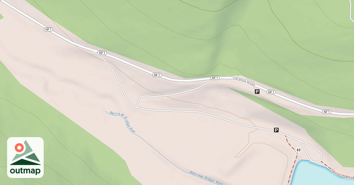Map of OSCEOLA - B