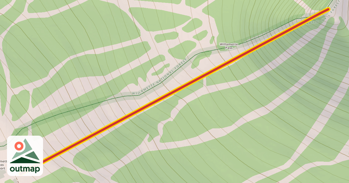 Map of Eagle Peak Accelerator