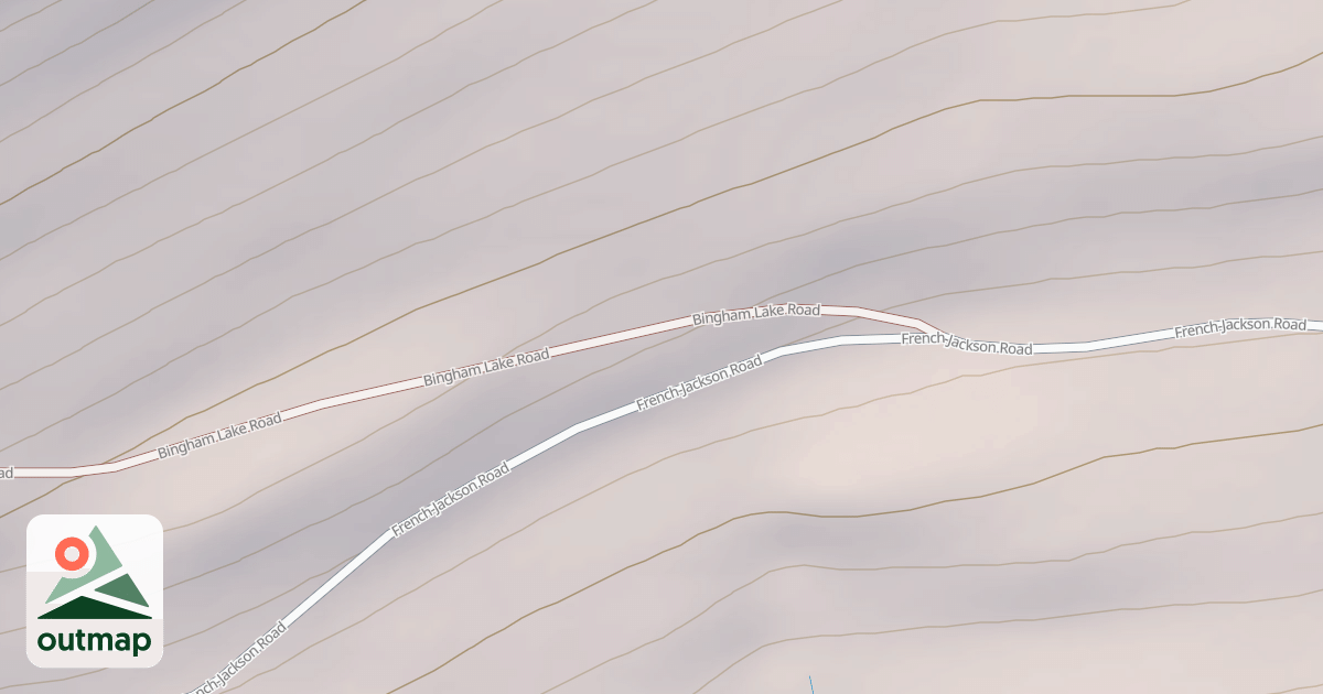 Map of BINGHAM