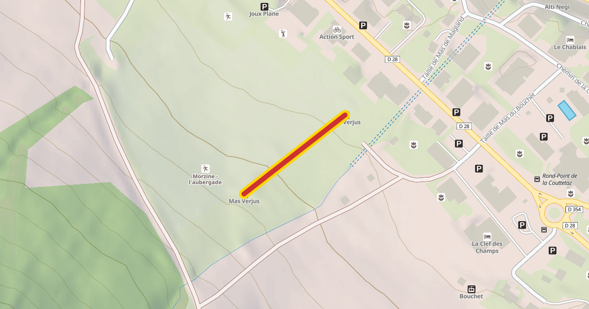 Map preview of Mas Verjus