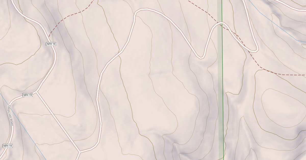 Map preview of BIG VALLEY RIDGE SPUR