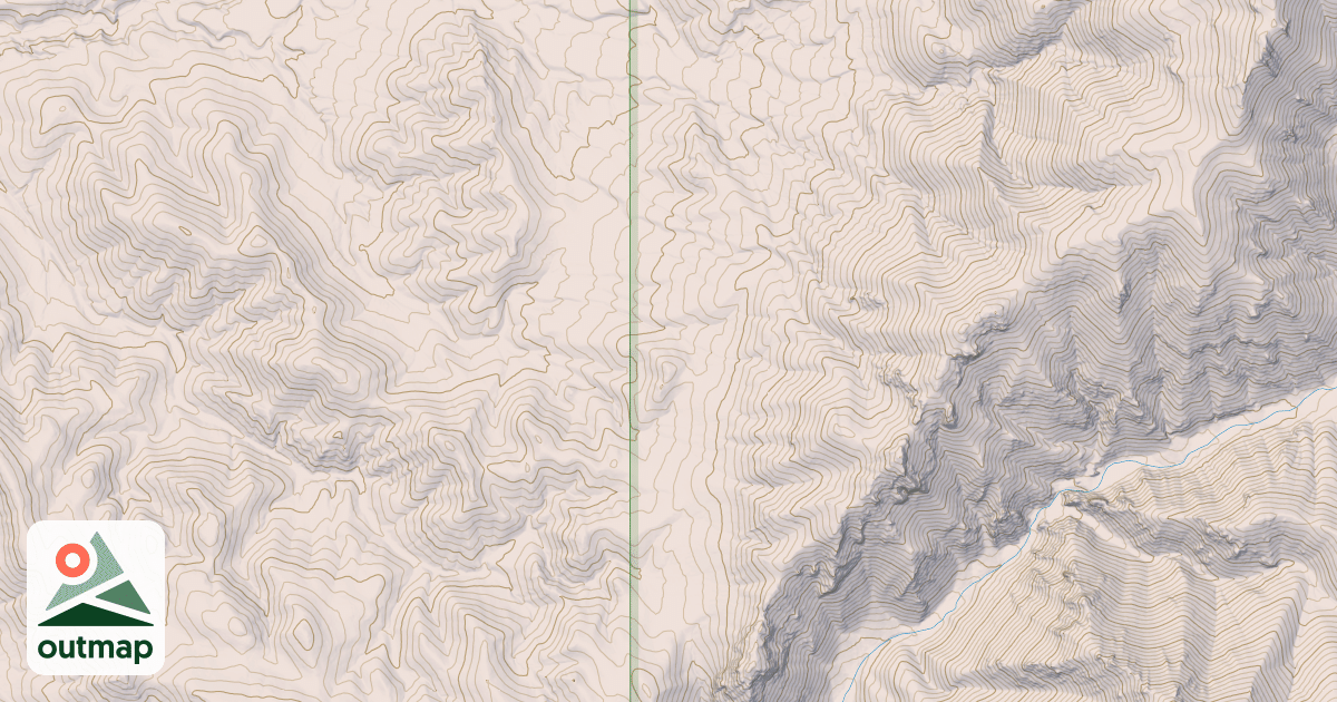 Map of SOUTH-CAMP SPUR B