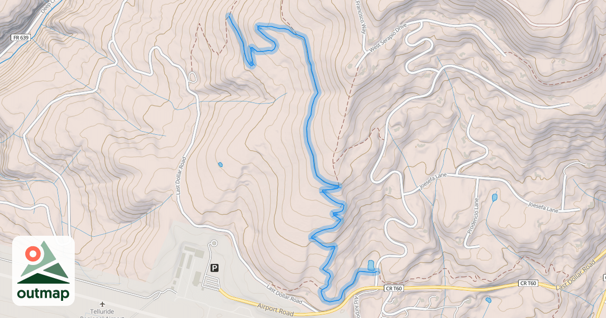 Map of Penelope's Trail