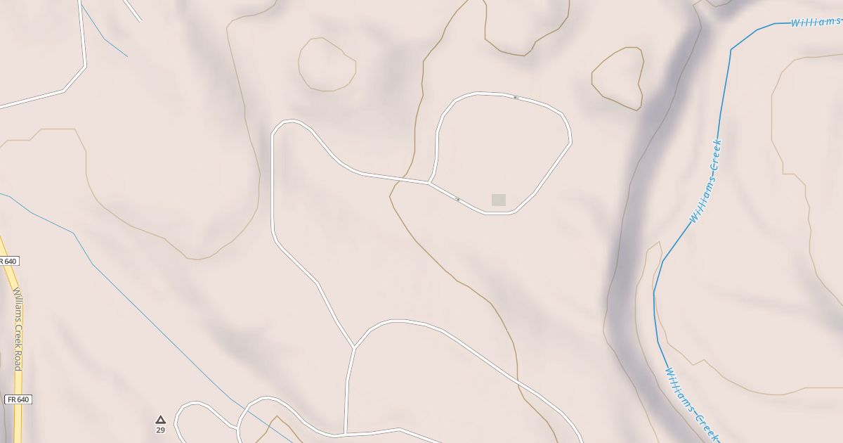 Map preview of WILLIAMS CK CG LOOP 3