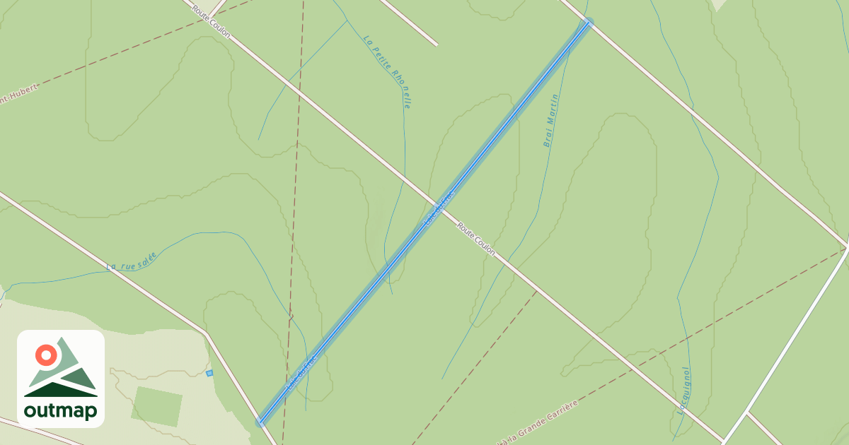 Map of Laie du Frac