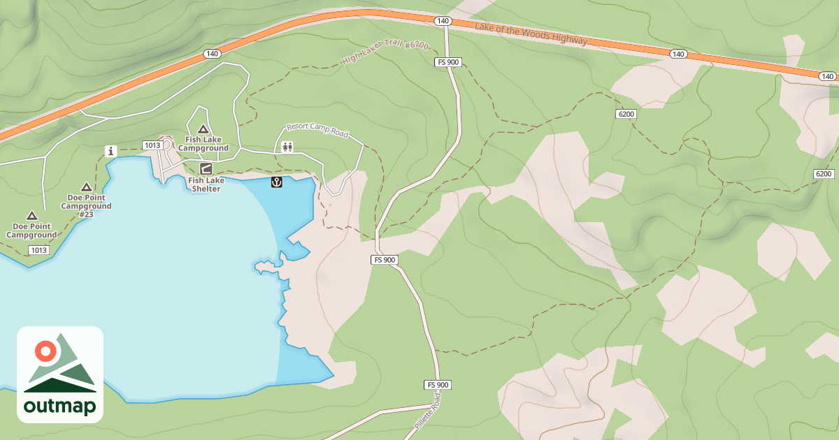 Map of USFS Motor Vehicle Use Map Roads {01A87D97-B654-4CE2-A097-090A1DBC233D}