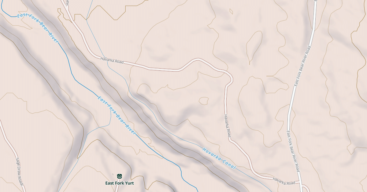 Map preview of Canal Snowmobile Trail