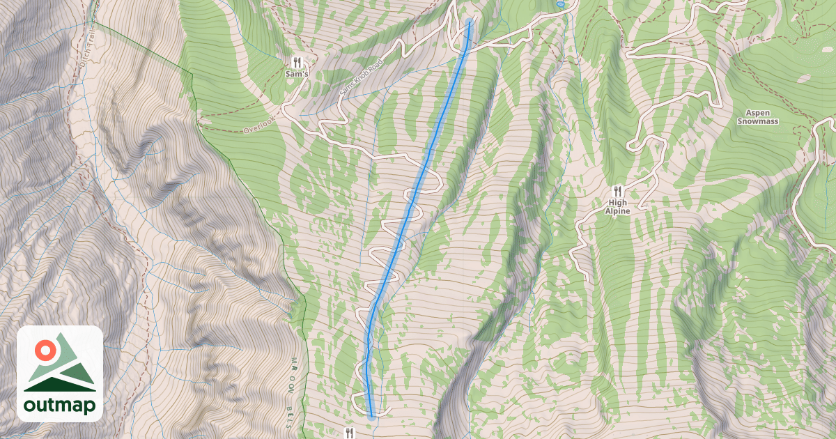 Map of Timberline