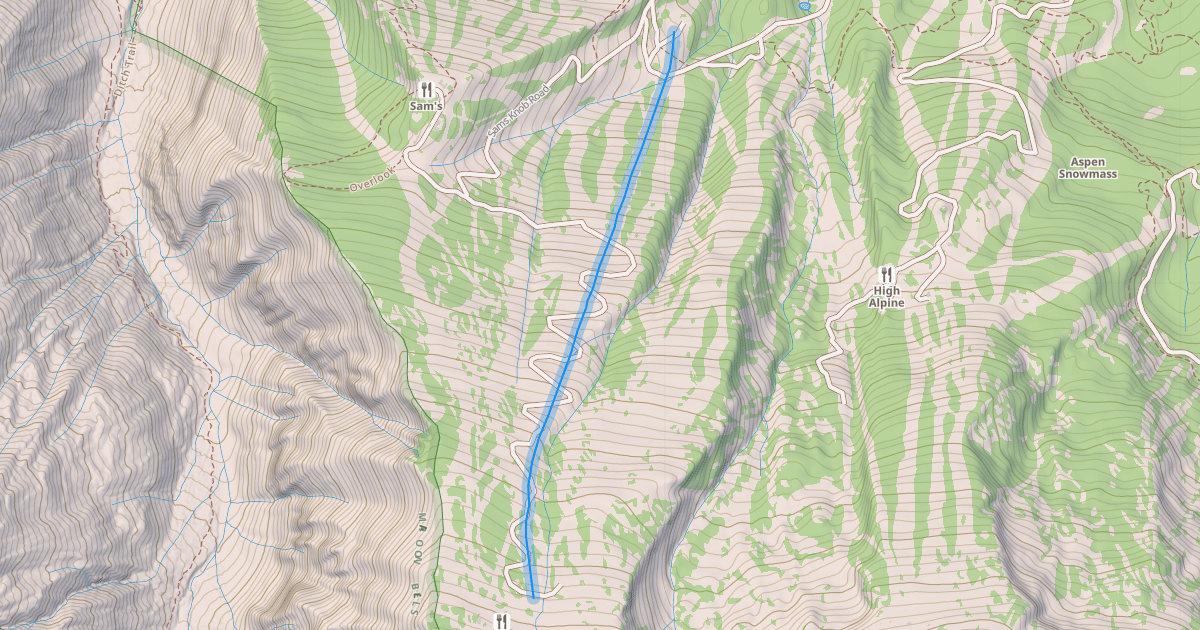 Map preview of Timberline