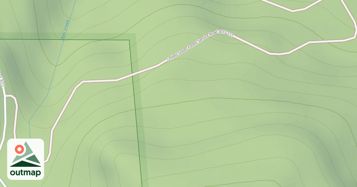 Map of USFS National Forest System Roads {11797004-AB5B-4038-9F08-E004EDAB583D}