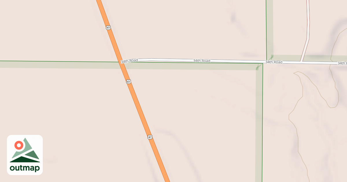 Map of BAKER CREEK SPUR D