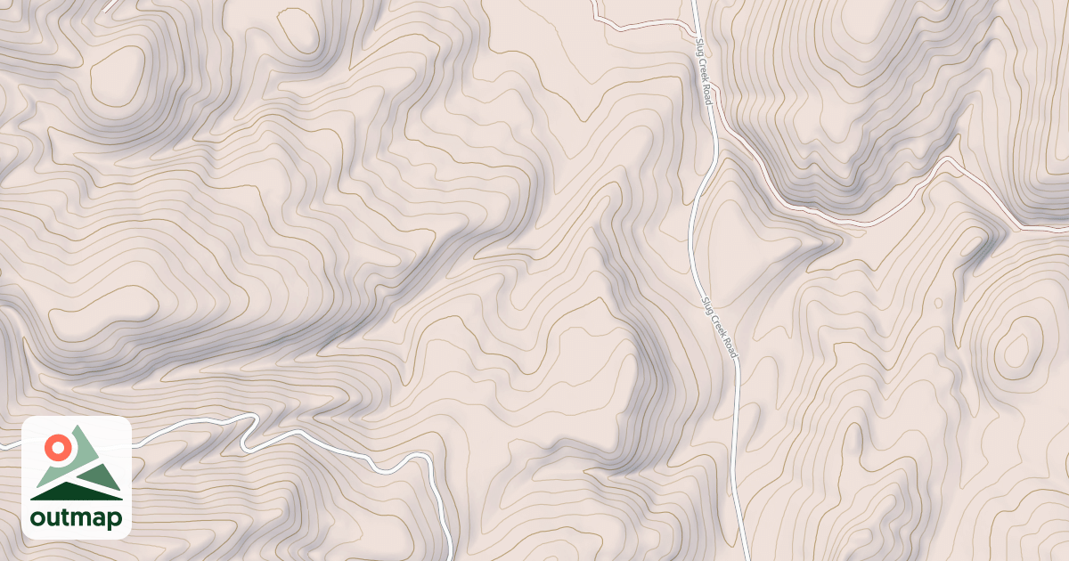 Map of HORSESHOE TO HARRINGTON