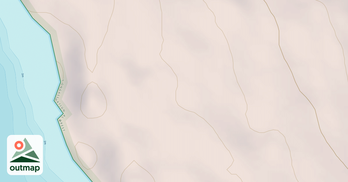 Map of Kizhuchia Creek Road
