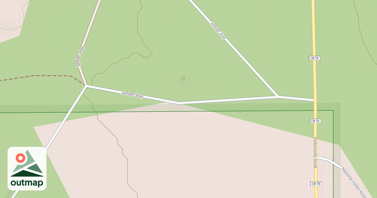 Map of BENHAM TRAILHEAD ROAD