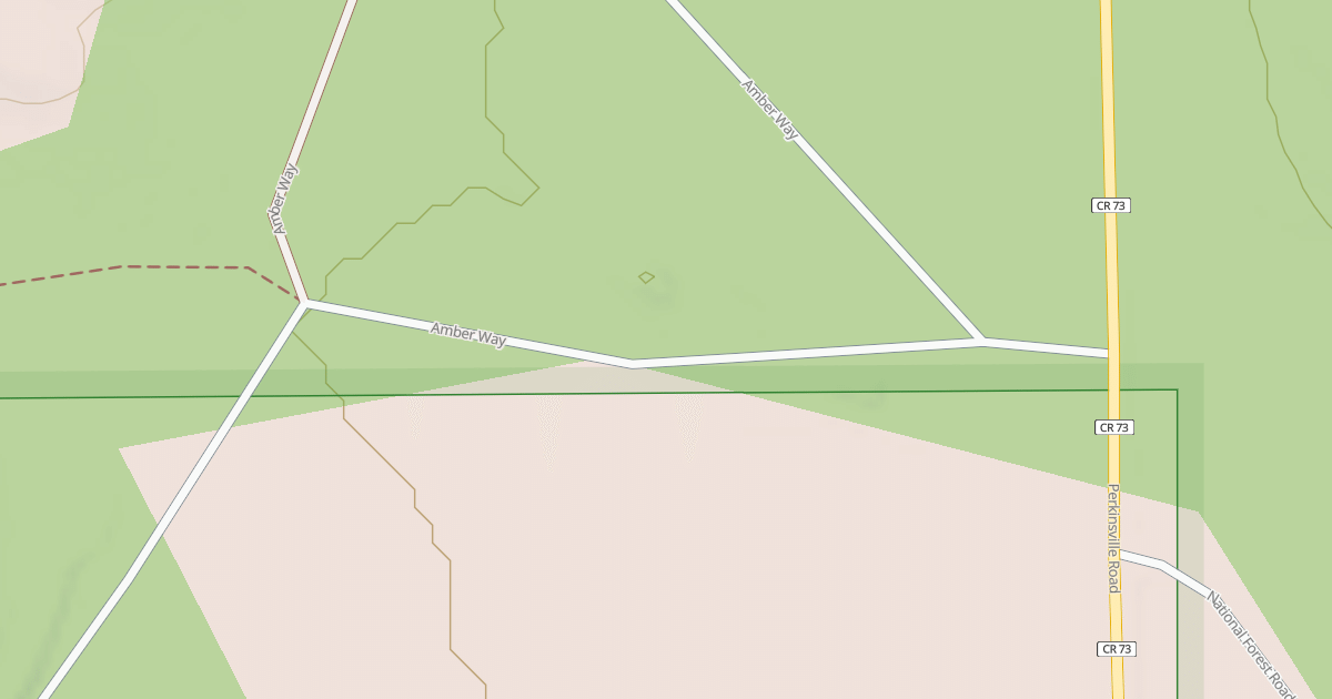 Map preview of BENHAM TRAILHEAD ROAD