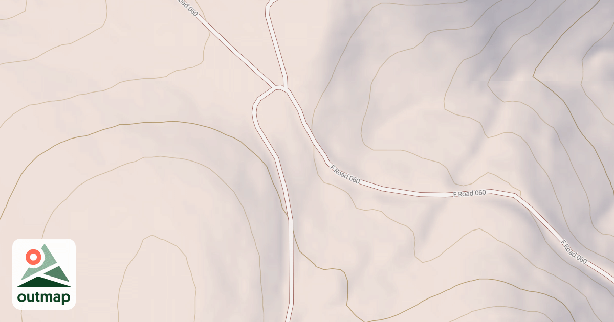 Map of DITCH CREEK