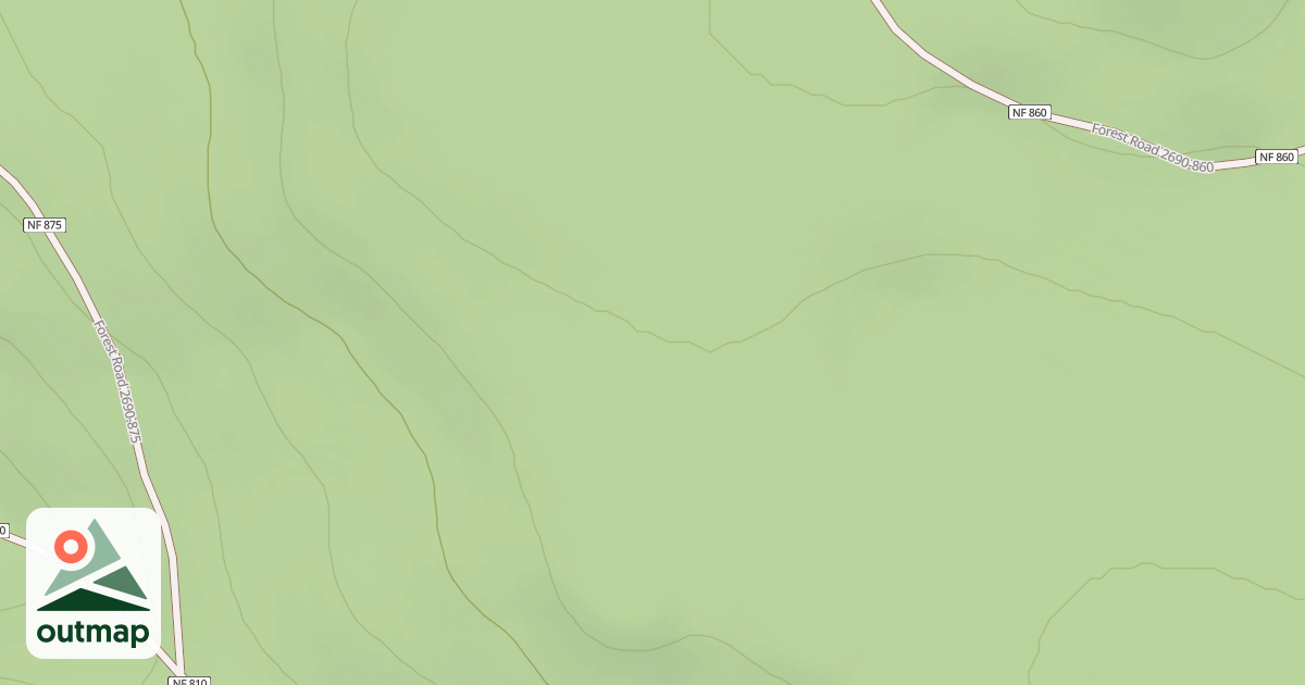 Map of Santiam Pass Ohv Atv Trail #20