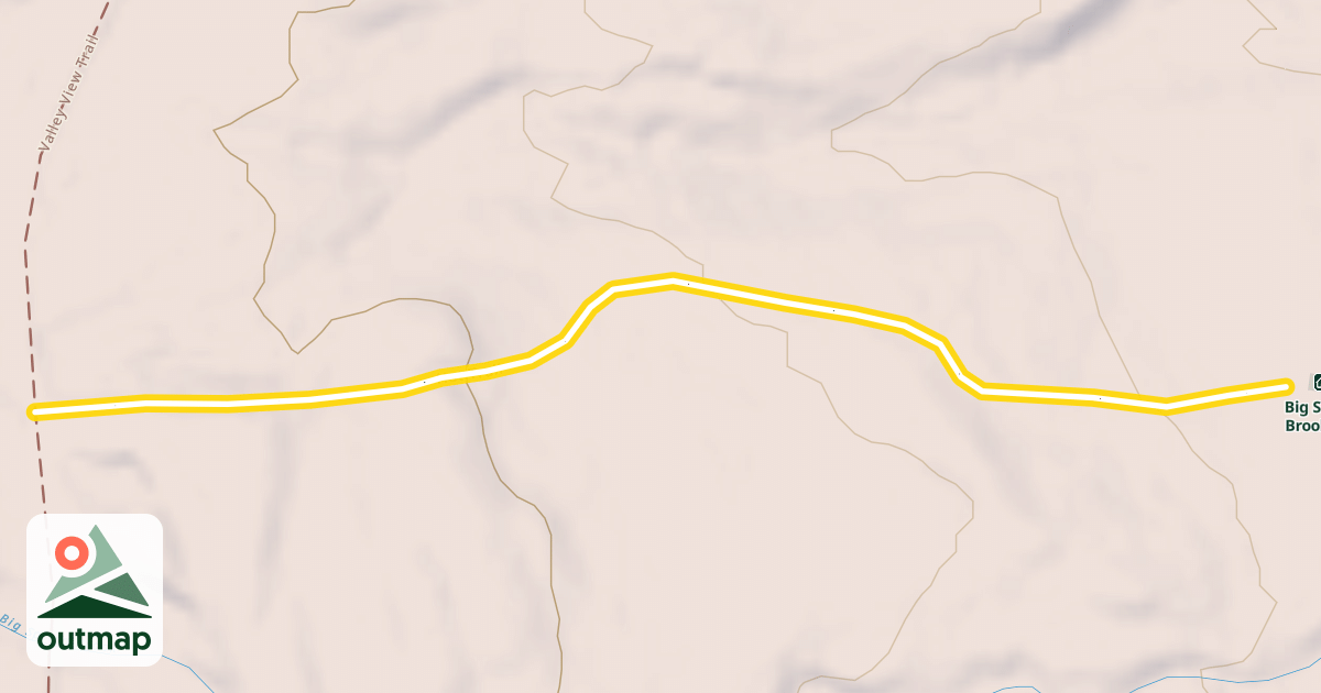 Map of Hut Trail