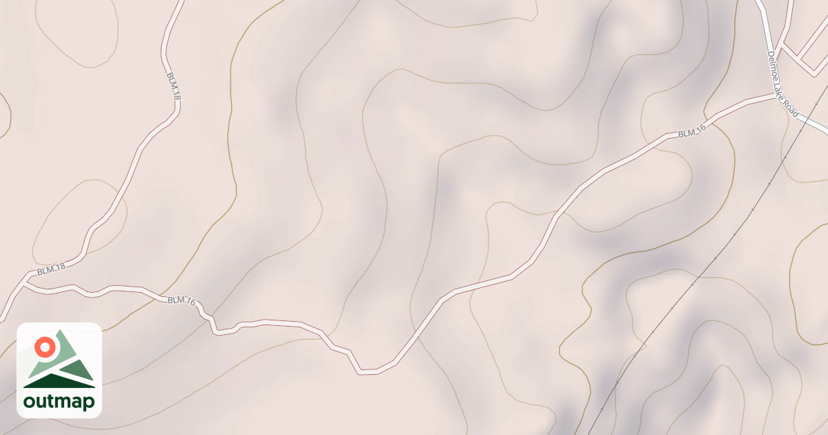 Map of Pipestone Exit Trail