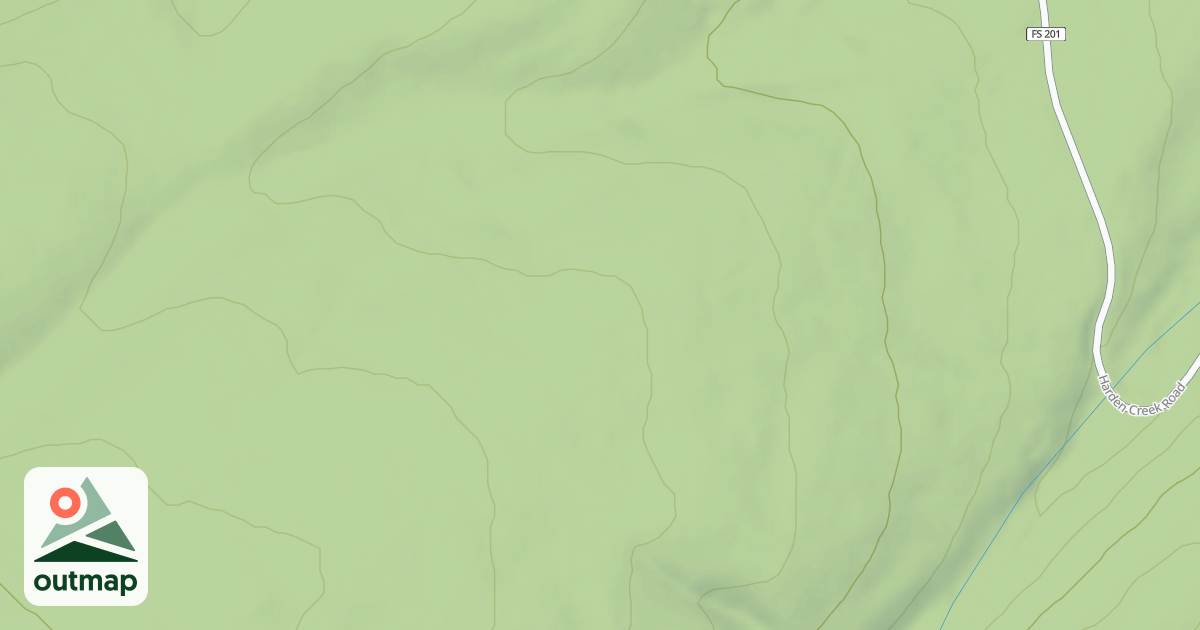 Map of HARDEN TROUT