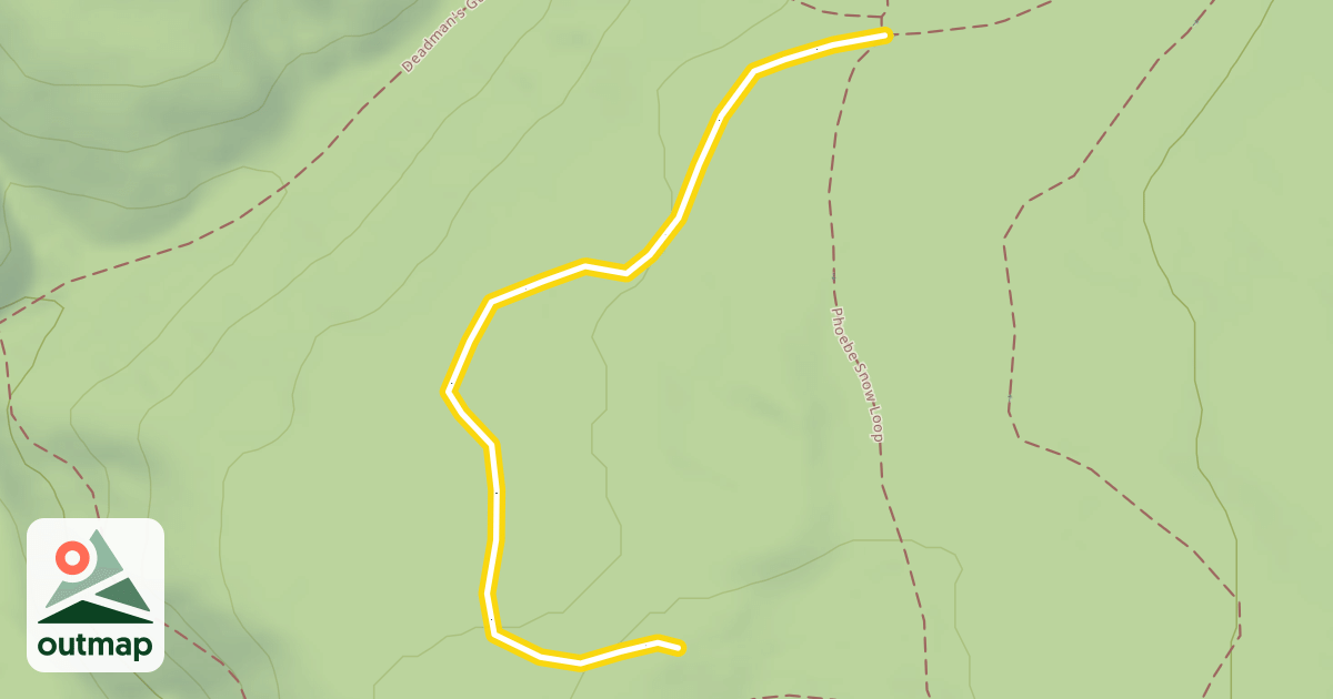 Map of Meadows Loop