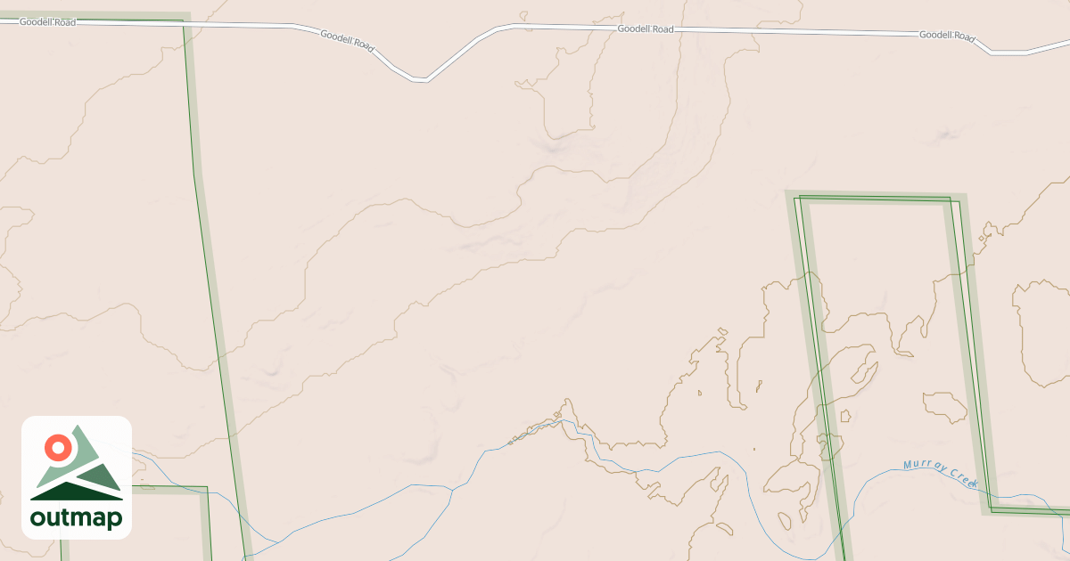 Map of GODELL SPUR H