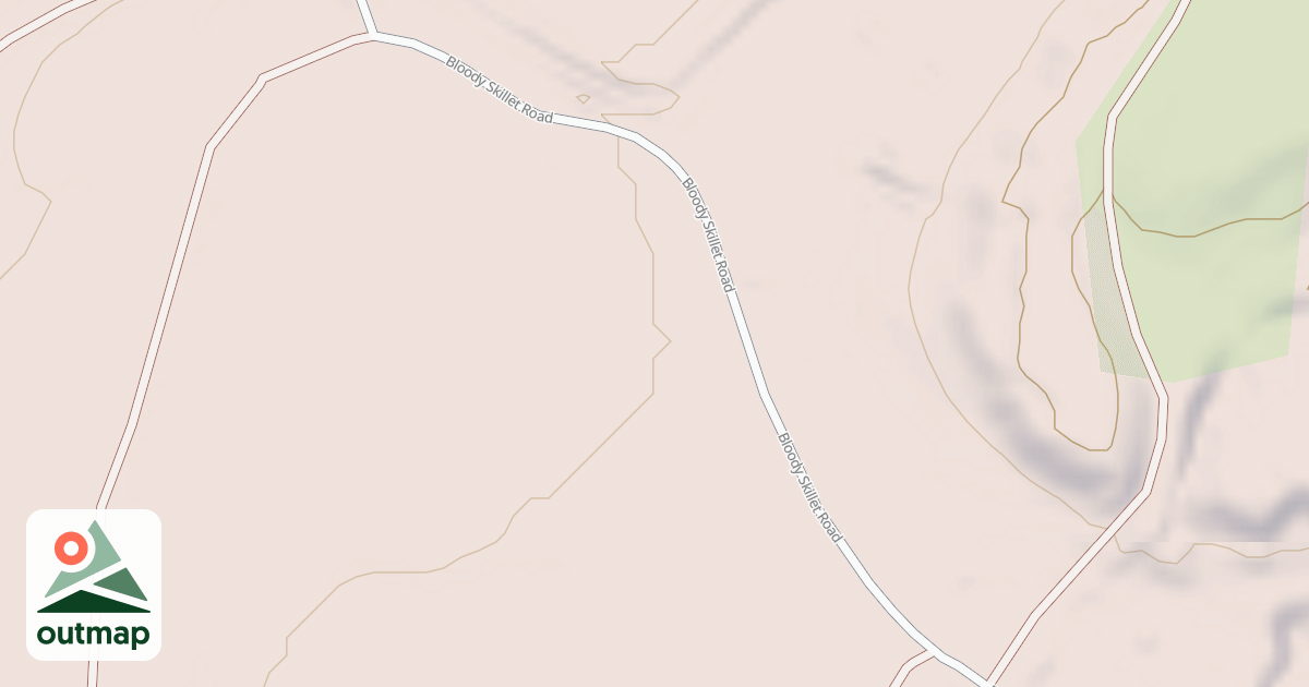 Map of Bloody Skillet ATV Trail
